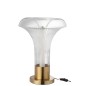 Lampe de table led en verre transparent 41x41x55 cm