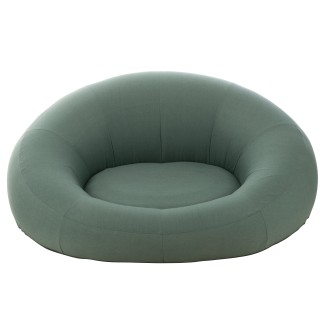 Materasso a ciambella in polipropilene verde 150x175x75 cm