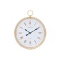 Horloge murale en rotin naturel 55.5x4.5x64 cm