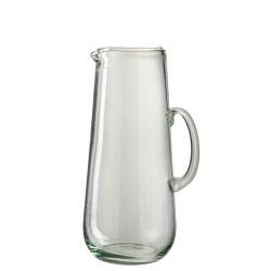 Carafe en verre transparent H33cm