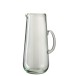 Carafe en verre transparent H33cm