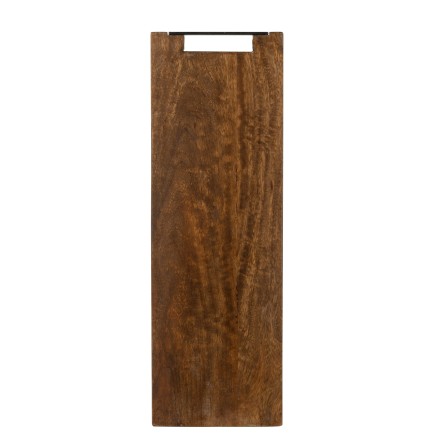 Planche à découper rectangulaire en bois de manguier marron L60cm