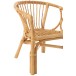 Chaise enfant en bois naturel 41x44x52 cm