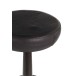 Tabouret de bar en cuir et noir 37x37x79.5 cm