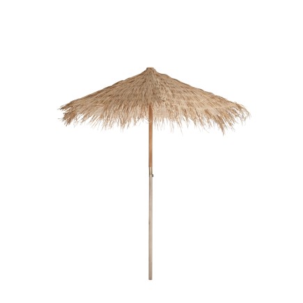 Parasol en paille naturelle H250cm