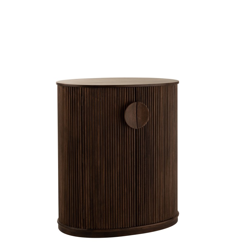 Mueble bar de madera de mango 101x91x57 cm