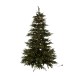 Albero di Natale decorativo con luci a LED in plastica verde 150x150x225 cm