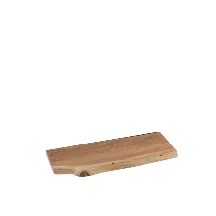 Planche murale en bois naturel 70x27x4 cm