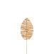 Feuille de bambou branche en bois naturel 25x2x91 cm