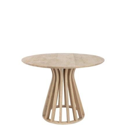 Table en Bois Naturel 110x110x82,5cm