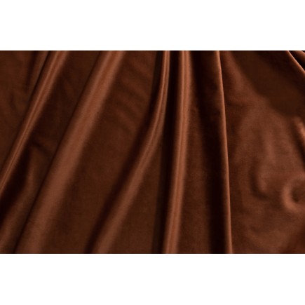 Tissu long en velours marron 500x280cm