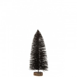 Árbol de Navidad decorativo de plástico 17x17x40 cm