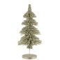 Sapin de noël en plastique vert 25x25x55 cm