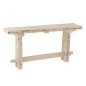 Console en bois blanc 150x37x77 cm