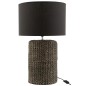 Lampe de chevet en ciment gris 42x42x68 cm