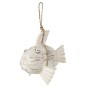 Poisson suspendu en bois blanc L30*l27*H36