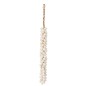 Suspension coquillages en bois blanc 5.5x5.5x53 cm