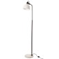 Lampe sur pied en acier noir et blanc L41*l29*H156cm