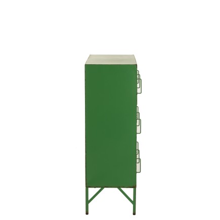 Armoire 9 portes à clés en métal Vert 86x42x113cm