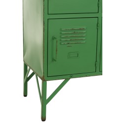 Armoire 9 portes à clés en métal Vert 86x42x113cm