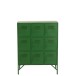 Armoire 9 portes à clés en métal Vert 86x42x113cm