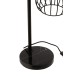 Lampe de table en métal noir 28x20x63.5 cm