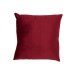 Coussin carré en velours rouge 45x45cm