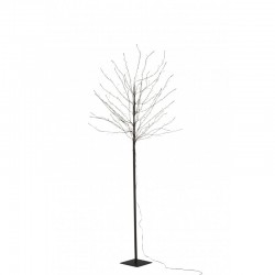 árbol desnudo+led metal negro Alt. 180 cm