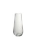 Vase haut en verre transparent 20x20x40 cm