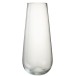 Vase en verre transparent 25x25x60 cm