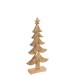 Albero di Natale in legno naturale 19x6x41 cm