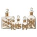 Carafe avec bouchon en verre transparent 10x10x22 cm