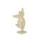 Figurina de resina beige de 30x18x52 cm