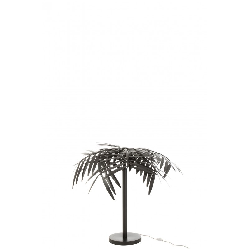Lampe de table en métal noir 60x60x73 cm