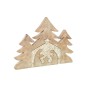 Crèche puzzle en bois de manguier naturel 54x4x39.5 cm