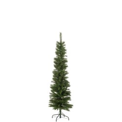 Árbol de Navidad de plástico verde de 180 cm de altura