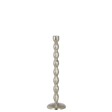 Chandelier en aluminium argent 10.5x10.5x40 cm