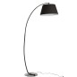 Lampe sur pied en métal noir 106x56x188 cm