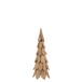 Árbol de navidad trozos de madera natural Alt. 80 cm