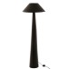 Lampe parapluie en métal noir 50x50x145 cm