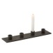 Candelabro 4 partes hierro opaco negro 40