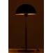 Lampe champignon en métal noir 27x27x59 cm