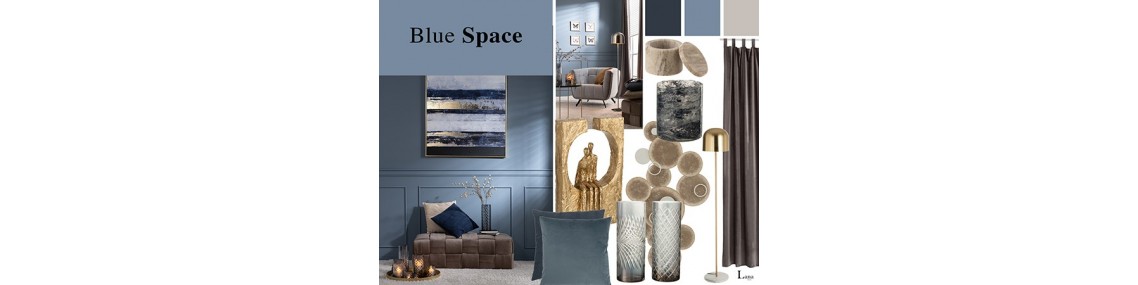 Planche déco Blue Space