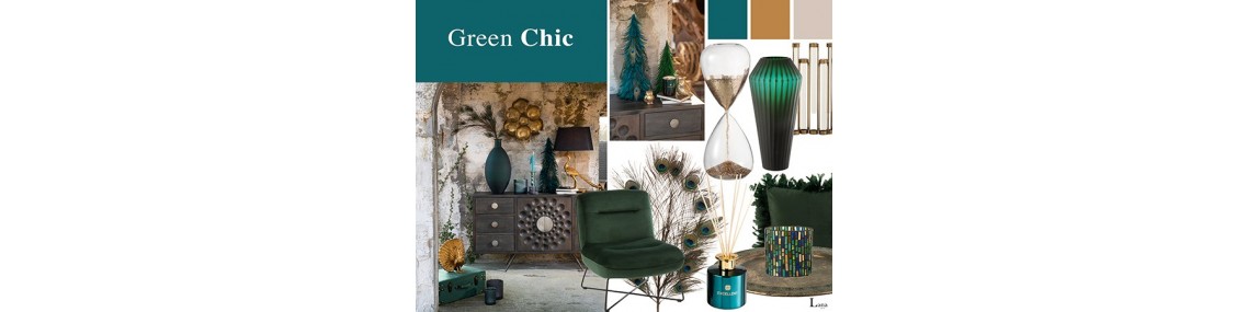 Planche déco Green Chic